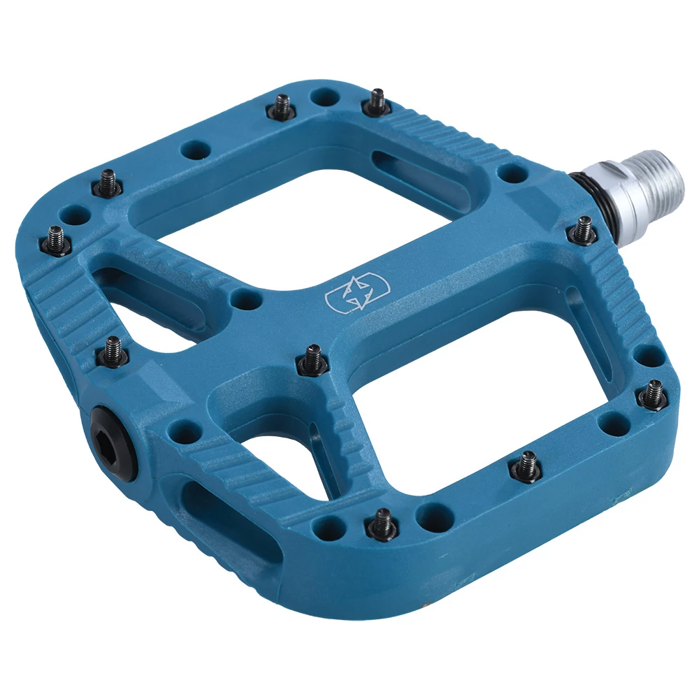 Oxford Loam 20 Nylon Flat Pedals Blue 1 Oxford Loam 20 Nylon Flat Pedals Blue