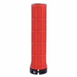 Oxford Lock On Slim Grips - Red