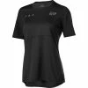 Fox Racing Women's Flexair SS Jersey Black Large