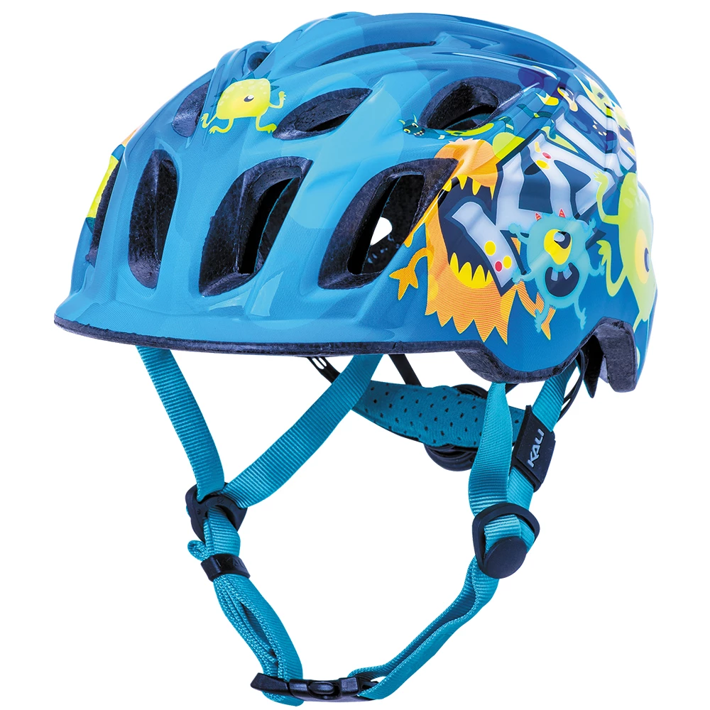 Kali Chakra Kids Helmet 48-54cm Small Monsters Blue Ref: E/U 1 Kali Chakra Kids Helmet 48-54cm Small Monsters Blue Ref: E/U