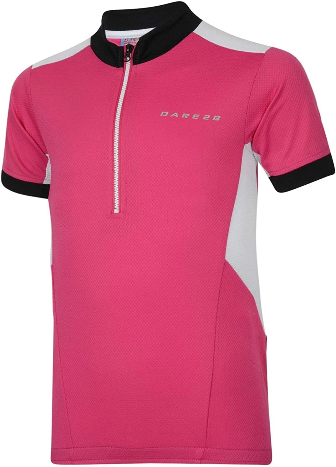 Dare2b Hotfoot Kids Cycle Jersey Small Pink Ref: H 1 Dare2b Hotfoot Kids Cycle Jersey Small Pink Ref: H