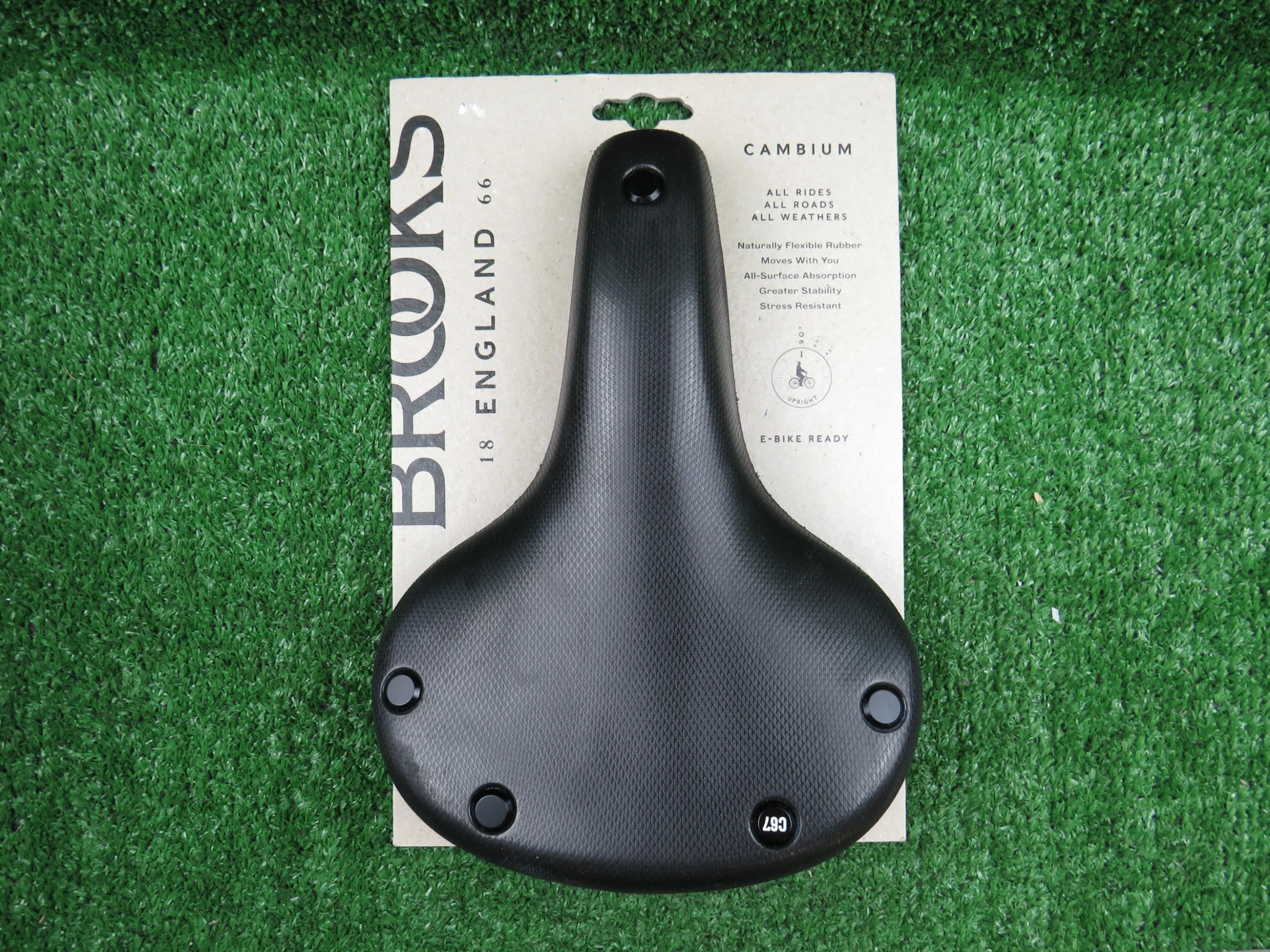 Brooks England C67 Cambium Saddle Waterproof Ref: E/U 1 Brooks England C67 Cambium Saddle Waterproof Ref: E/U