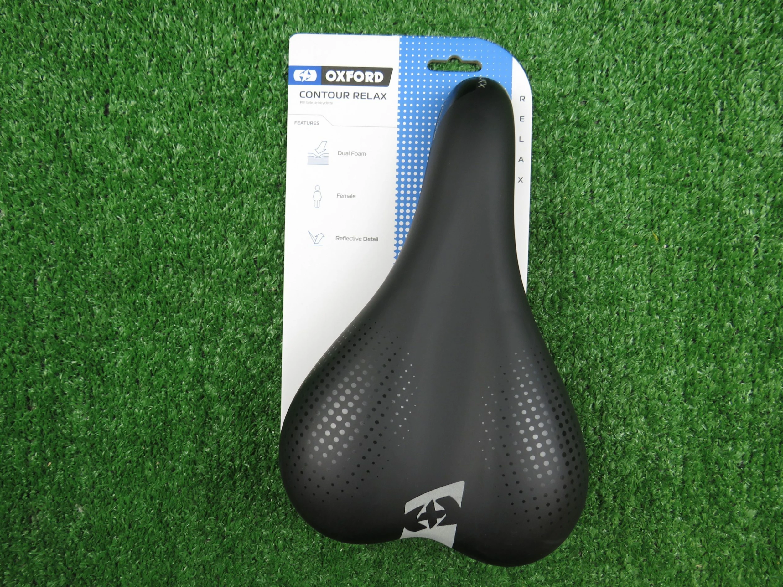 Oxford Contour Relax Womens Saddle Comfort Reflective Detail Black Ref: E/U/H 1 Oxford Contour Relax Womens Saddle Comfort Reflective Detail Black Ref: E/U/H