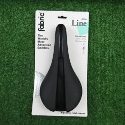 Fabric Line Elite Saddle Shallow Black Cro-Mo Rails Comfort Ref: E/U/H