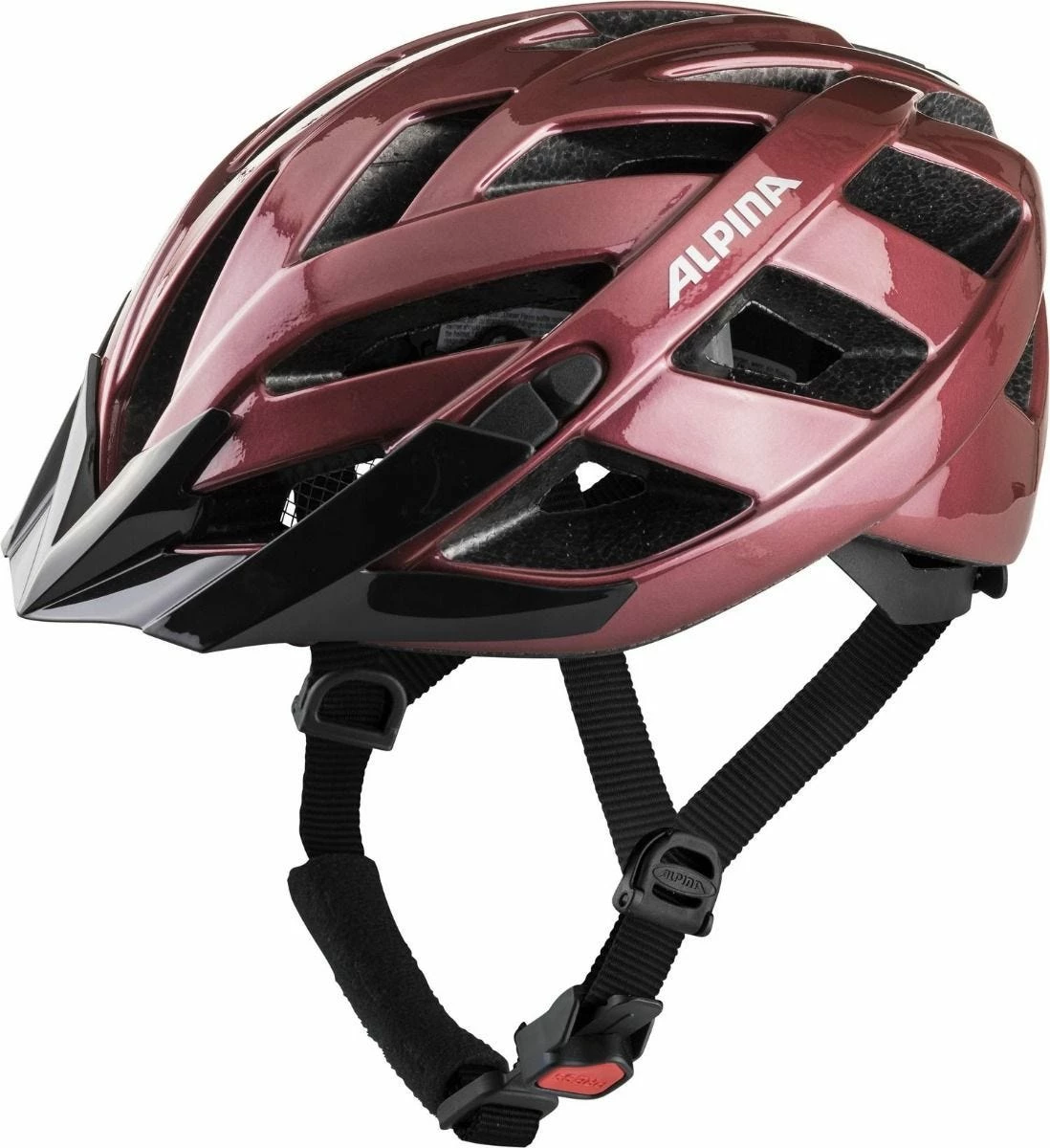 Alpina Panoma Classic Helmet Cherry Gloss 56-59CM 1 Alpina Panoma Classic Helmet Cherry Gloss 56-59CM