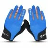ETC Peak Junior MTB Glove Blue Orange 7-8yrs