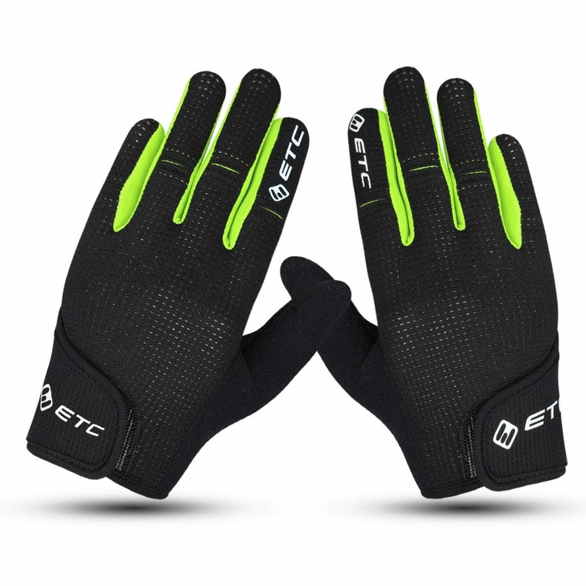 ETC Peak Junior MTB Glove Black Yellow 7-8yrs 1 ETC Peak Junior MTB Glove Black Yellow 7-8yrs