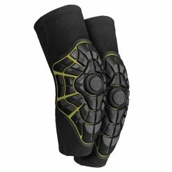 G-Form Unisex Elite Knee Guard-Blk/Yel-XL