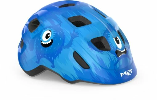 Met Hooray Kids Helmet Blue Monster Design 52-55cm -mountain-bikes Soldes met met hooray kids helmet 4835666