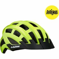 Lazer Compact DLX MIPS Helmet Yellow Adult - 54-61CM