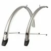 Polisport Towny Mudguard Pair 700c 51mm Silver