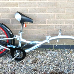 WeeRide - Kids Trailer Co Pilot Tagalong Child Bike Seat Silver - Genuine Ref:H/E