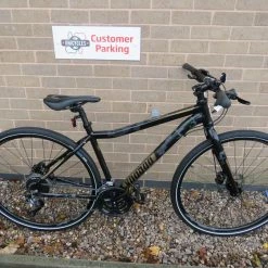 VOODOO MARASA HYBRID BIKE 18 INCH ADULTS ALUMINIUM FRAME EX SHOP DEMO Ref 16180