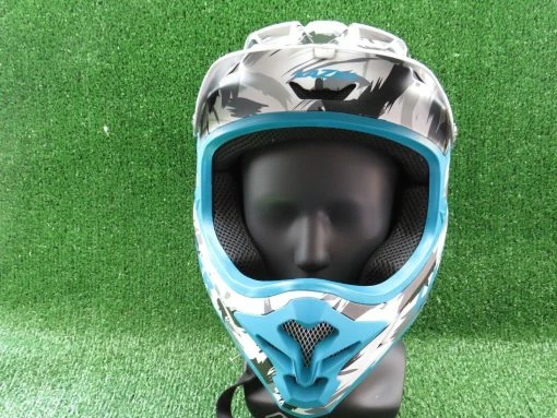 Lazer Helmet Phoenix + LZB - FF - 01 - Large 58/60 - Matte Grey/Blue/White - REF:H/E -mountain-bikes Soldes s l1600 3 30