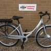 ASSIST STEP THRU ELECTRIC HYBRID BIKE 18 INCH ADULTS FRAME EX DISPLAY Ref 16422
