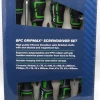 Sealey Screwdriver Set 8pc AK4322HV Grip MAX Green REF TP