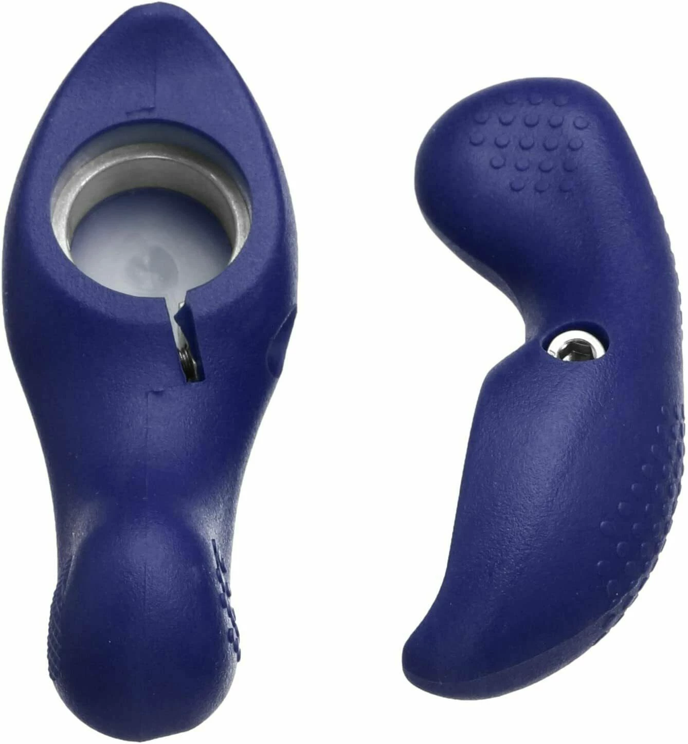 ONE23 BAR ENDS KRATON SOFT GRIP - BLUE 1 ONE23 BAR ENDS KRATON SOFT GRIP - BLUE