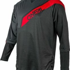 Oneal Stormrider Jersey Bicycle Biking Gray/Red Size Small NEW - REF:E