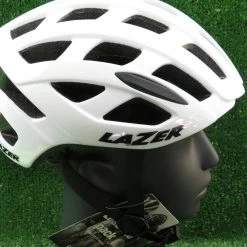 Lazer Tonic Helmet LZB - 10 Unisex WHITE 52/56 Small Road Riding - REF:H/E