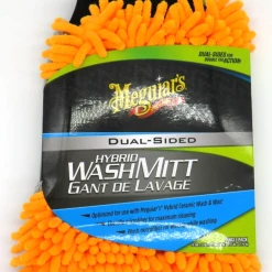 Meguiars Dual Sided Microfiber Hybrid Car Wash Mitt Glove Ref: TP