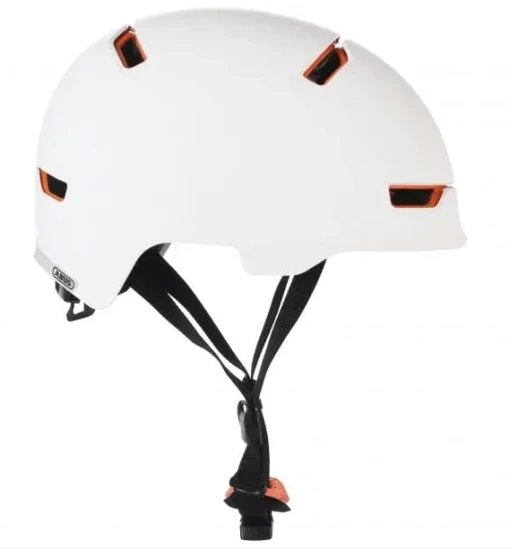 ABUS SCRAPER 3.0 ACE Helmet White/Orange (H) -mountain-bikes Soldes yhg